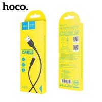 USB kabelis Hoco X25 Lightning 1.0m black 